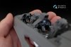 Quinta Studio QD32023 F-16D 3D-Printed & coloured Interior on decal paper (for Academy kit) 1/32
